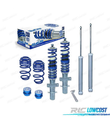 SUSPENSION FILETÉ BLUE LINE POUR VOLKSWAGEN VW POLO 9N 6R