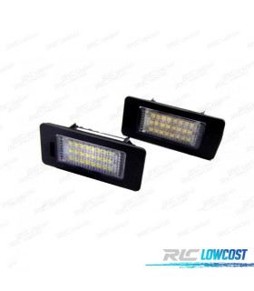 ÉCLAIRAGE PLAQUE D´IMMATRICULATION LED VOLKSWAGEN VW 10-16 BLANC PUR
