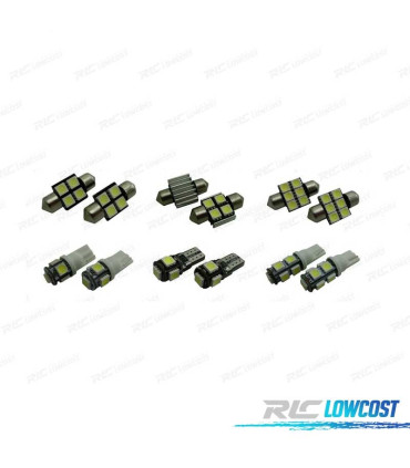 KIT 8 AMPOULES LED INTÉRIEUR POUR HONDA ACCORD 98-02