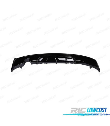DIFFUSEUR ARRIÈRE BMW F22 F23 LOOK M PERFORMANCE NOIR BRILLANT O---