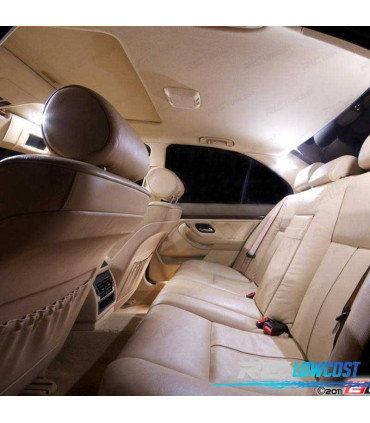 KIT 18 AMPOULES LED INTÉRIEUR BMW SÉRIE 7 E32 730i 730iL 735i 735iL 740i 740iL 750i 750iL 89-94
