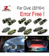 KIT 9 AMPOULES LED INTÉRIEUR POUR HONDA CIVIC 10th Gen 2016+