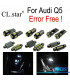 KIT 20 AMPOULES LED INTÉRIEUR AUDI Q5 2009-2016
