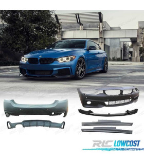 KIT CARROSSERIE BMW F32 F33 13- PDC + LAVE PHARE LOOK M PERFORMANCE
