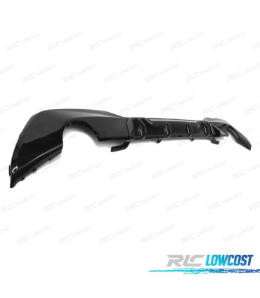 DIFFUSEUR BMW G20 G21 19-22 LOOK MP COMPETITION 330i NOIR BRILLANT
