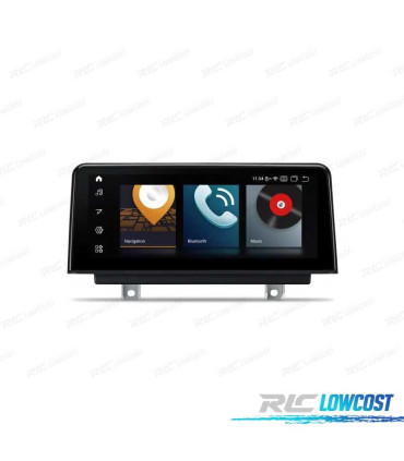 AUTORADIO GPS ANDROID 12 POUR BMW SÉRIE 3 F30 F31 F34 SÉRIE 4 F32 F33 F36 13-16 NBT