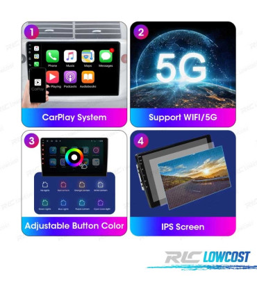 AUTORADIO GPS ANDROID 11 ECRAN TACTILE LCD 7" POUR MAZDA 3 ANDROID BLUETOOTH