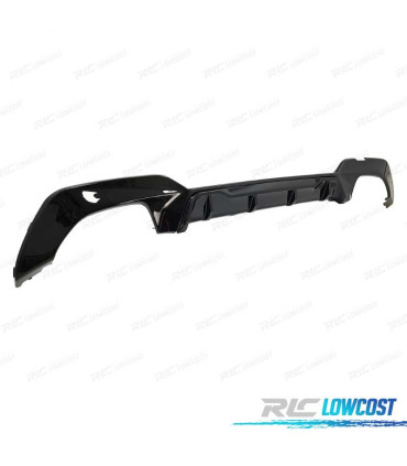 DIFFUSEUR BMW G20 G21 340i 19- LOOK M PERFORMANCE COMPETITION NOIR BRILLANT