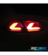 FEUX ARRIÈRE SEAT LEON II 09-13 CARDNA FULL LED NOIR FUMÉ
