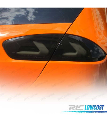 FEUX ARRIÈRE SEAT LEON II 09-13 CARDNA FULL LED NOIR FUMÉ