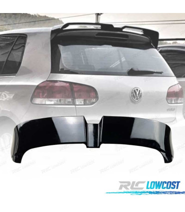 ALERON SPOILER VOLKSWAGEN VW GOLF 6 08-13 LOOK OETTINGER NOIR BRILLANT