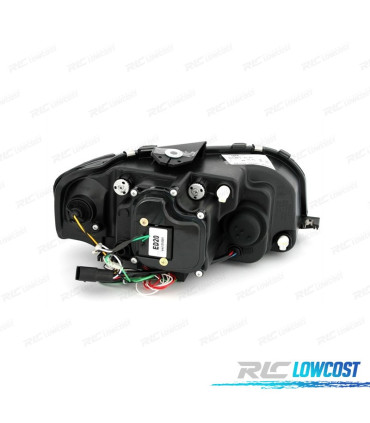 PHARES AUDI A3 8P 03-08 FEUX DE JOUR À LED TUBE LIGHT FOND CHROME