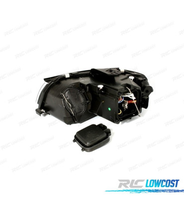 PHARES POUR AUDI A3 8P 03-08 DAYLIGHT FOND CHROMÉ