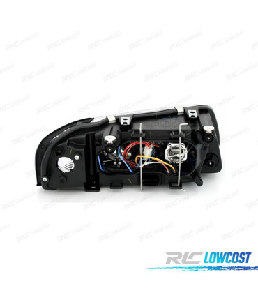 PHARES AUDI A3 8L 00-03 ANGEL EYES FOND NOIR