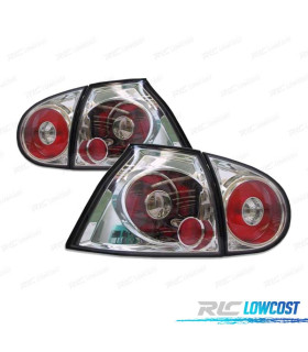 FEUX ARRIÈRE POUR VOLKSWAGEN VW GOLF MK5 03-08 LOOK LEXUS FOND CHROMÉ