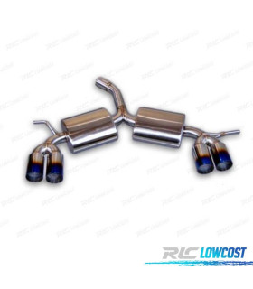 LIGNE D'ÉCHAPPEMENT VOLKSWAGEN VW GOLF 6 1.4 DOUBLE BLEUE