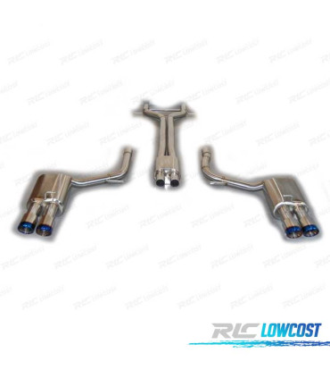 LIGNE D'ÉCHAPPEMENT PORSCHE PANAMERA 3.8 12-16 BLEU