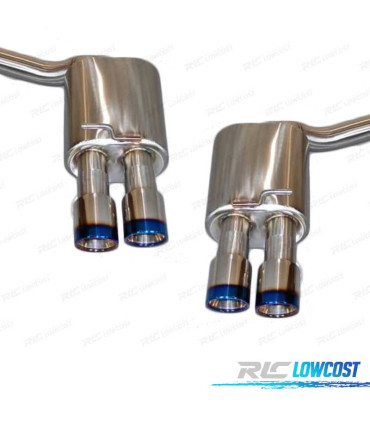 LIGNE D'ÉCHAPPEMENT PORSCHE PANAMERA 3.8 12-16 BLEU