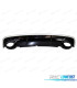 DIFFUSEUR AUDI A6 C6 BERLINE AVANT 09-12 LOOK RS6 NOIR BRILLANT