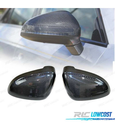 COQUES DE RÉTROVISEURS AUDI A4 S4 A5 B9 16- CARBONE