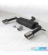LIGNE D'ÉCHAPPEMENT AUDI A3 SPORTBACK 12-CHROMÉ