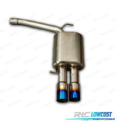 LIGNE D'ÉCHAPPEMENT AUDI A4 B9 2.0 LOOK CATBACK 15- DOUBLE