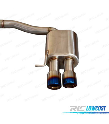 LIGNE D'ÉCHAPPEMENT AUDI A5 2.0T LOOK CATBACK 11-16 DOUBLE