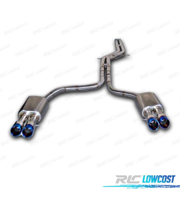 LIGNE D'ÉCHAPPEMENT AUDI A7 3.0 T 10-17 BLEUE