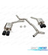 LIGNE D'ÉCHAPPEMENT POUR AUDI S5 3.0 S4 B8 11- NOIR