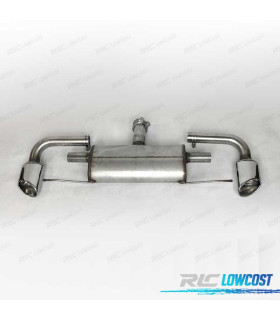 LIGNE D'ÉCHAPPEMENT POUR AUDI TT 8J 06-14 CHROMÉ