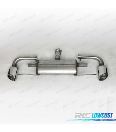 LIGNE D'ÉCHAPPEMENT AUDI TT 8J 06-14 CHROMÉ