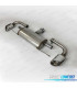 LIGNE D'ÉCHAPPEMENT AUDI TT 8J 06-14 CHROMÉ