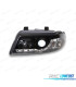 PHARES AUDI A4 99-01 FEUX DE JOUR LED NOIR