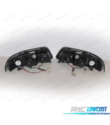 PHARES AUDI A4 99-01 FEUX DE JOUR LED NOIR