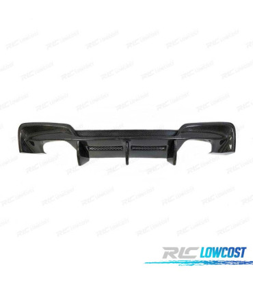 DIFFUSEUR BMW E82 E88 1M 06-13 CARBONE