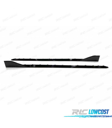 BAS DE CAISSE BMW F40 19- LOOK M PERFORMANCE NOIR BRILLANT