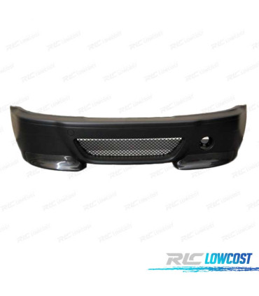PARE-CHOCS AVANT BMW E46 M3 LOOK CSL SPLITTER CARBONE