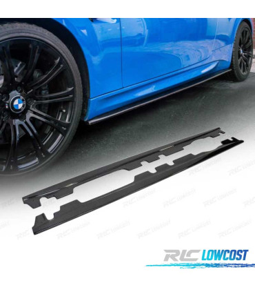 RAJOUTS BAS DE CAISSE BMW E92 E93 06-14 LOOK M3 CARBONE