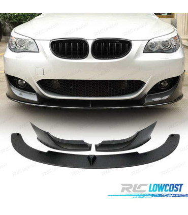 SPOILER LAME DE PARE-CHOCS AVANT BMW E60 E61 03-10 LOOK M5 + SPLITTERS