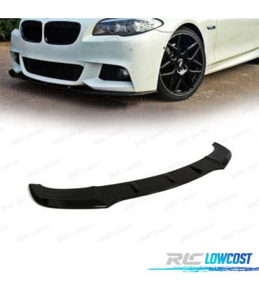 SPOILER LAME DE PARE-CHOCS AVANT BMW F10 10-16 LOOK M TECH LCI NOIR
