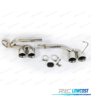 LIGNE D'ÉCHAPPEMENT POUR BMW E90 E92 LOOK M3, 1 SORTIE