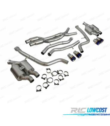 LIGNE D'ÉCHAPPEMENT COMPLET BMW F80 F82 LOOK M4 CATBACK