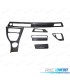 KIT 6 PIÈCES DÉCORATIVES HABITACLE BMW E92 IDRIVE CARBONE