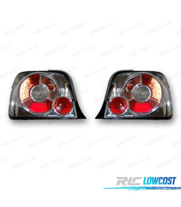 FEUX ARRIÈRE BMW E36 2P 92-98 LED LOOK LEXUS CHROME