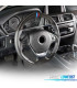 VOLANT BMW F30 F31 F32 F33 F36 LOOK M CARBONE + NOIR