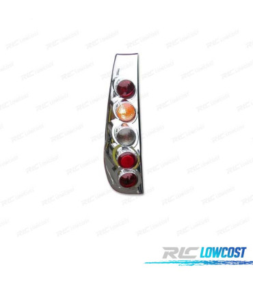 FEUX ARRIÈRE FIAT PUNTO STYLE LEXUS  93- CHROMÉ